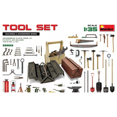 TOOL SET - 1/35 SCALE - MINIART 35603